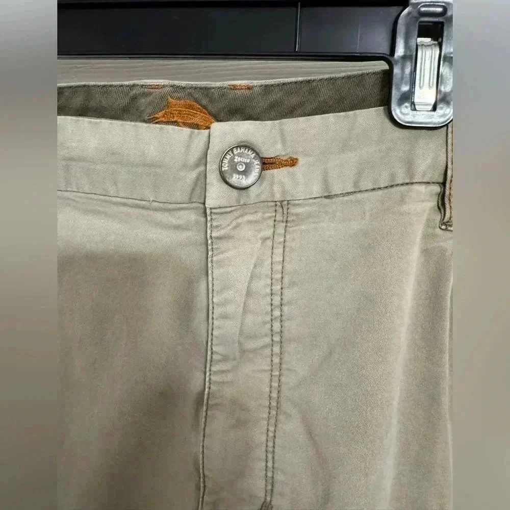 Tommy Bahama 36x28 Men's Khaki Jeans Pants 0428W - Picture 2 of 14